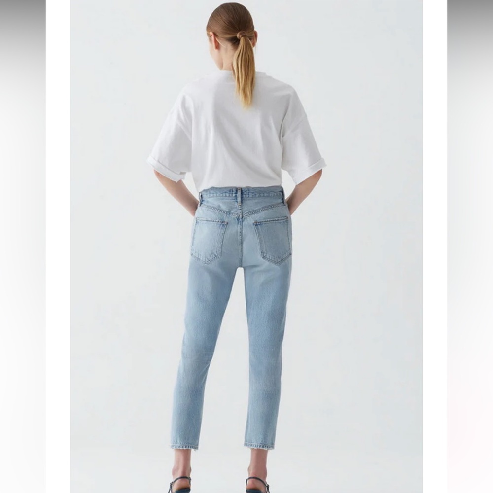 🆕AGOLDE Riley High Rise Straight Crop Jean - Picture 4 of 10